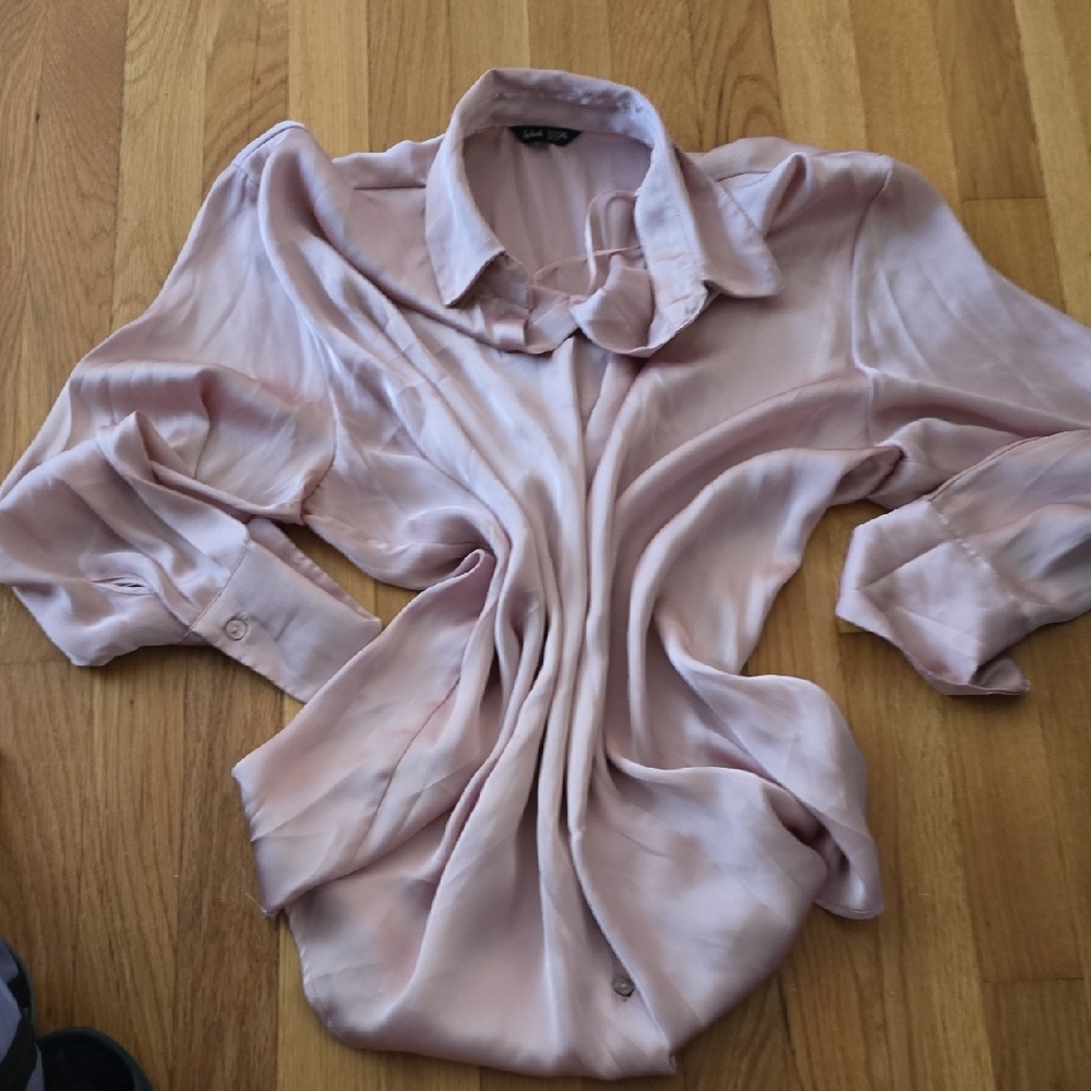 Splash Soft Pink Women's Blouse